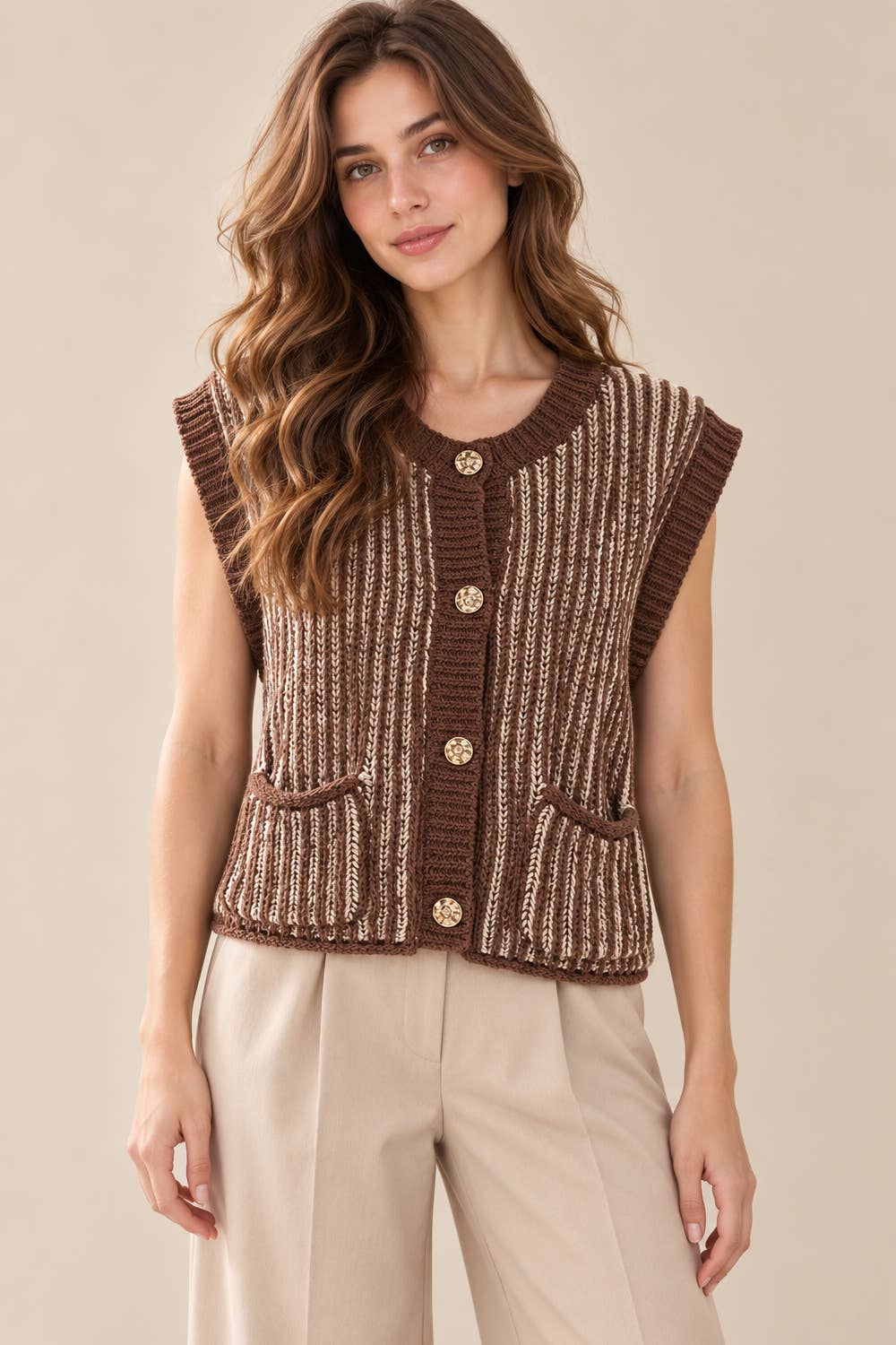 Rib Knit Cardigan