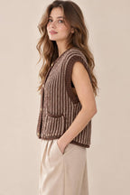 Rib Knit Cardigan