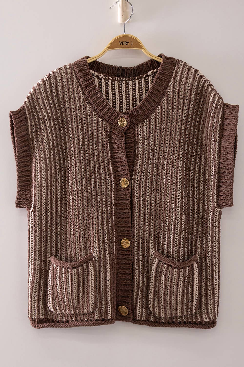 Rib Knit Cardigan
