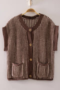 Rib Knit Cardigan