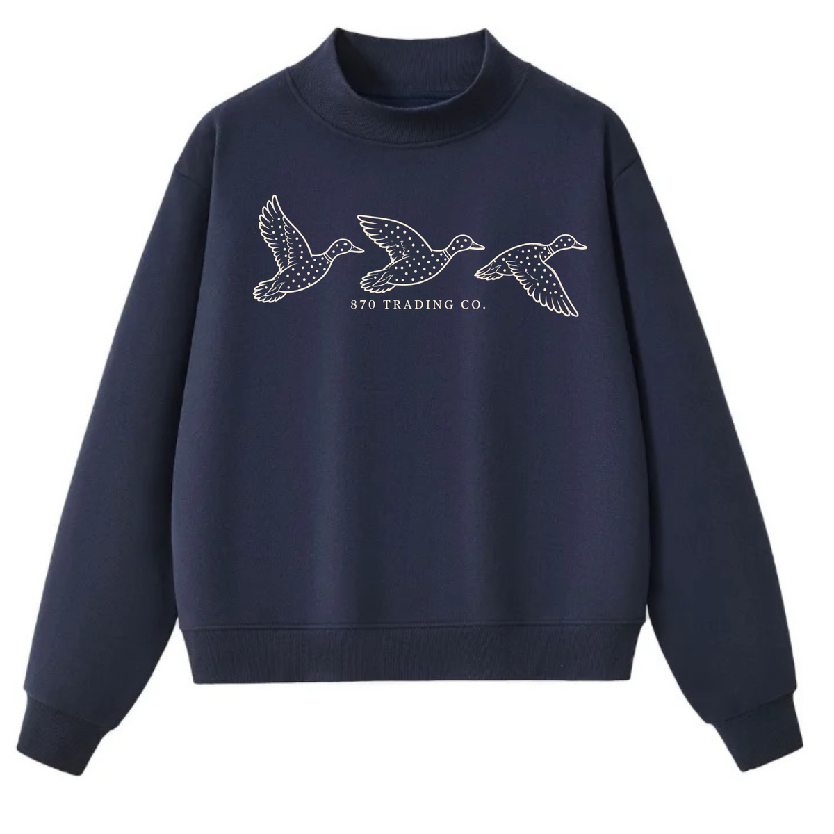870 Collection- Dottie Triple Duck Mocknecks - PREORDER
