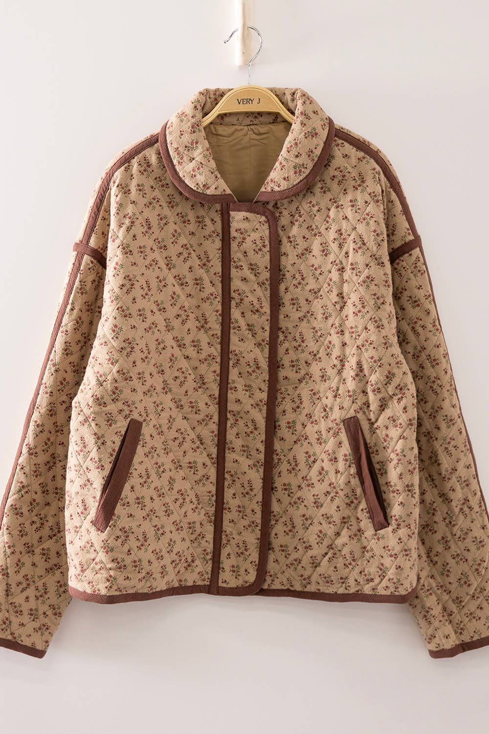 Ditsy Floral Quilted Jacket