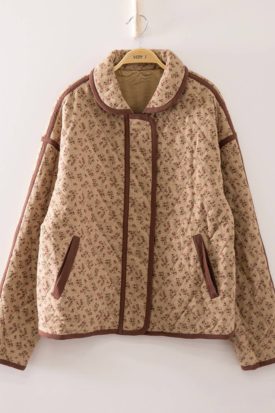 Ditsy Floral Quilted Jacket